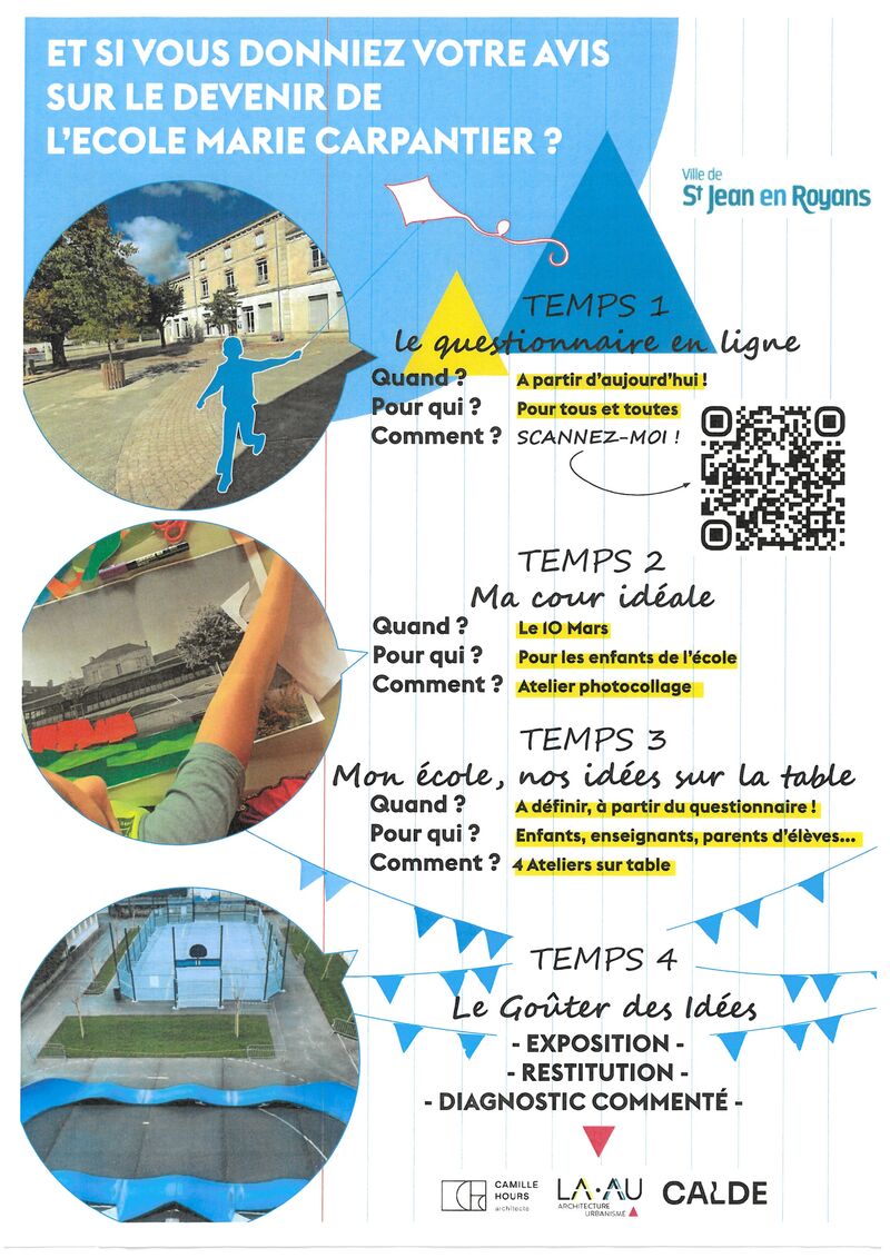 Flyer école Marie CARPANTIER Flyer école Marie CARPANTIER